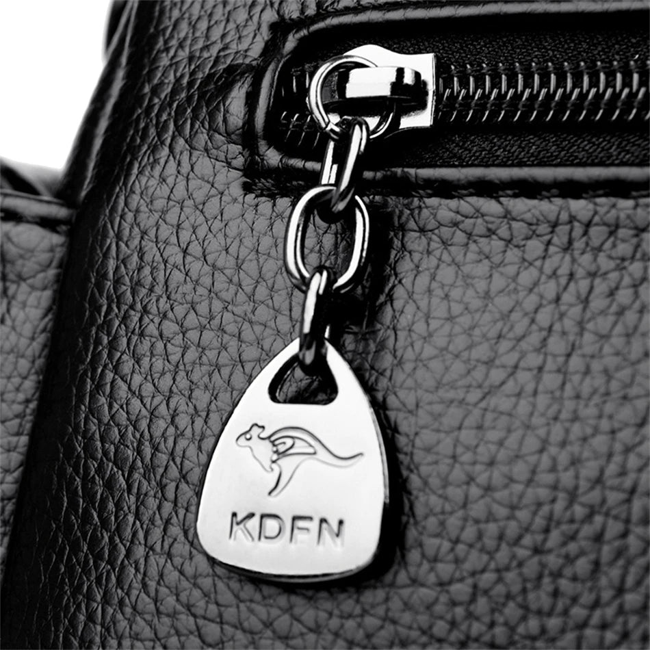 Designer Women Soft Leather Handbags Luxury Female Shoulder Crossbody Bag Brand Casual Totes Ladies Shopper Messenger Boston Bag