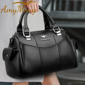 Designer Women Soft Leather Handbags Luxury Female Shoulder Crossbody Bag Brand Casual Totes Ladies Shopper Messenger Boston Bag