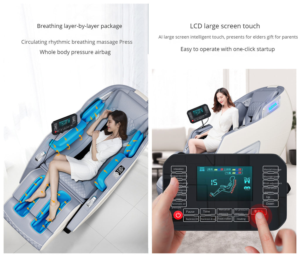 Smart Voice Massage Chair Home Full Body Electric Multifunctional Luxury Smart Massage Sofa