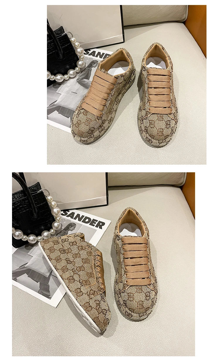 Mixed colors Full Diamond Women's Casual Shoes Fashion Luxury Platform Sports Shoes Women's Party Designer Shining Women's Shoes