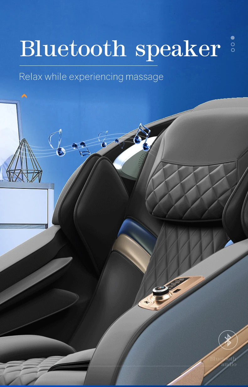 Ai Smart Healthcare Shoulder Musical Function Massage Chair Gravity Luxury 8d Pu Leather Massage Chair Price