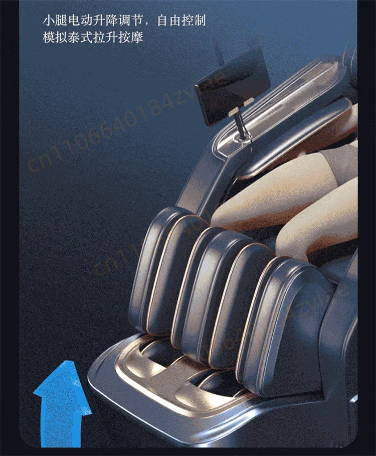 4D Daul Core Massage Chair Full Body with Health Detection Zero Gravity SL Track Deep Stretch Heated Smart Massage Chairs