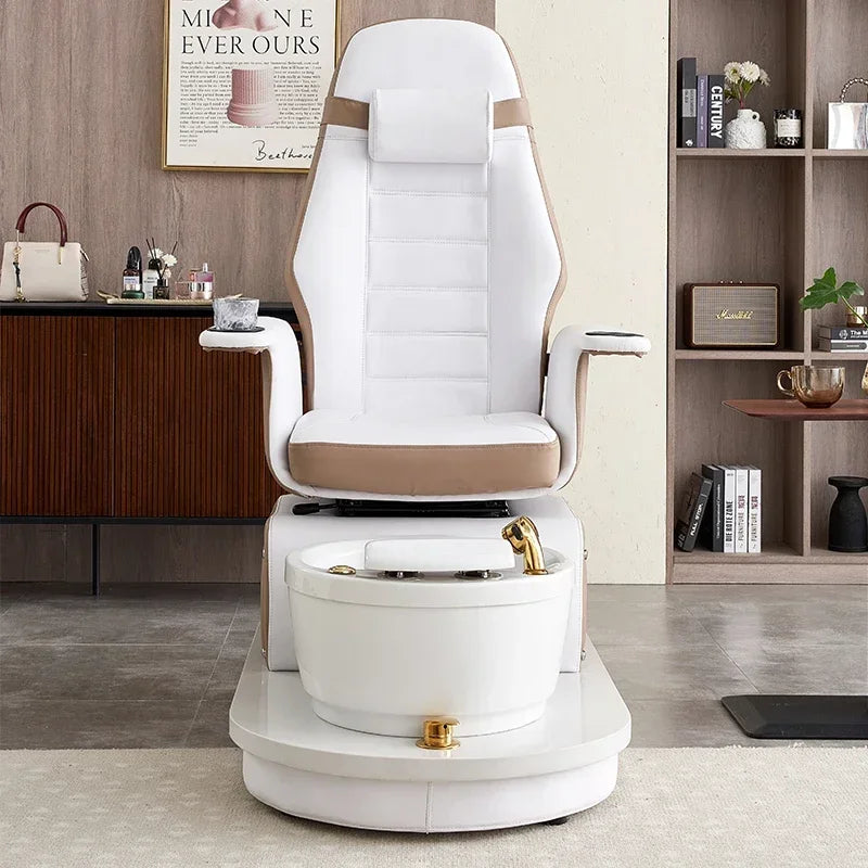 Sofa For Nail Salon, Foot Bath, Electric Foot Massage Chair, Exclusive Massage Beauty Salon Eyelashes And Feet