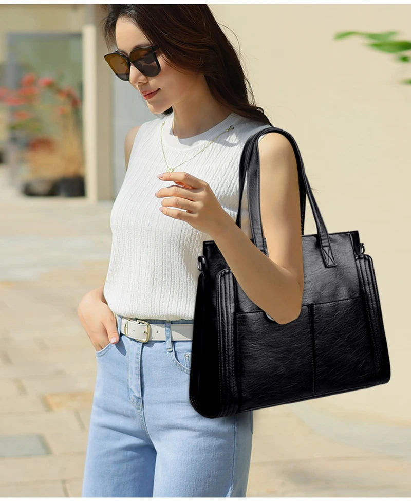 Genuine Soft Leather Luxury Handbags 2024 Women Bags Designer Handbags Ladies Crossbody Hand Bags For Women Hot sale Sac A Main