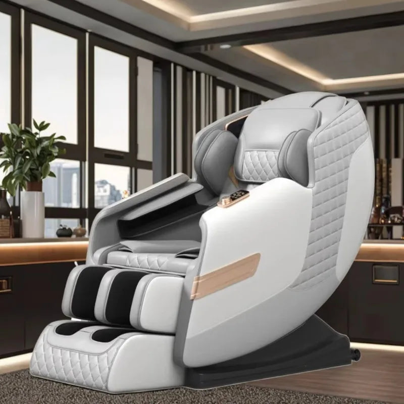 Portable Office Massage Chair, 3D/4D/8D Electric Full Body Zero Gravity | Luxury Multi-Dimensional Relaxation for Home & Work