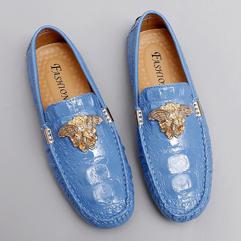 Men's Women Leather Designer Casual Shoes Luxury Loafers Moccasins Brand Driving Male Man Shoes for Men Footwear Plus Size 35-48