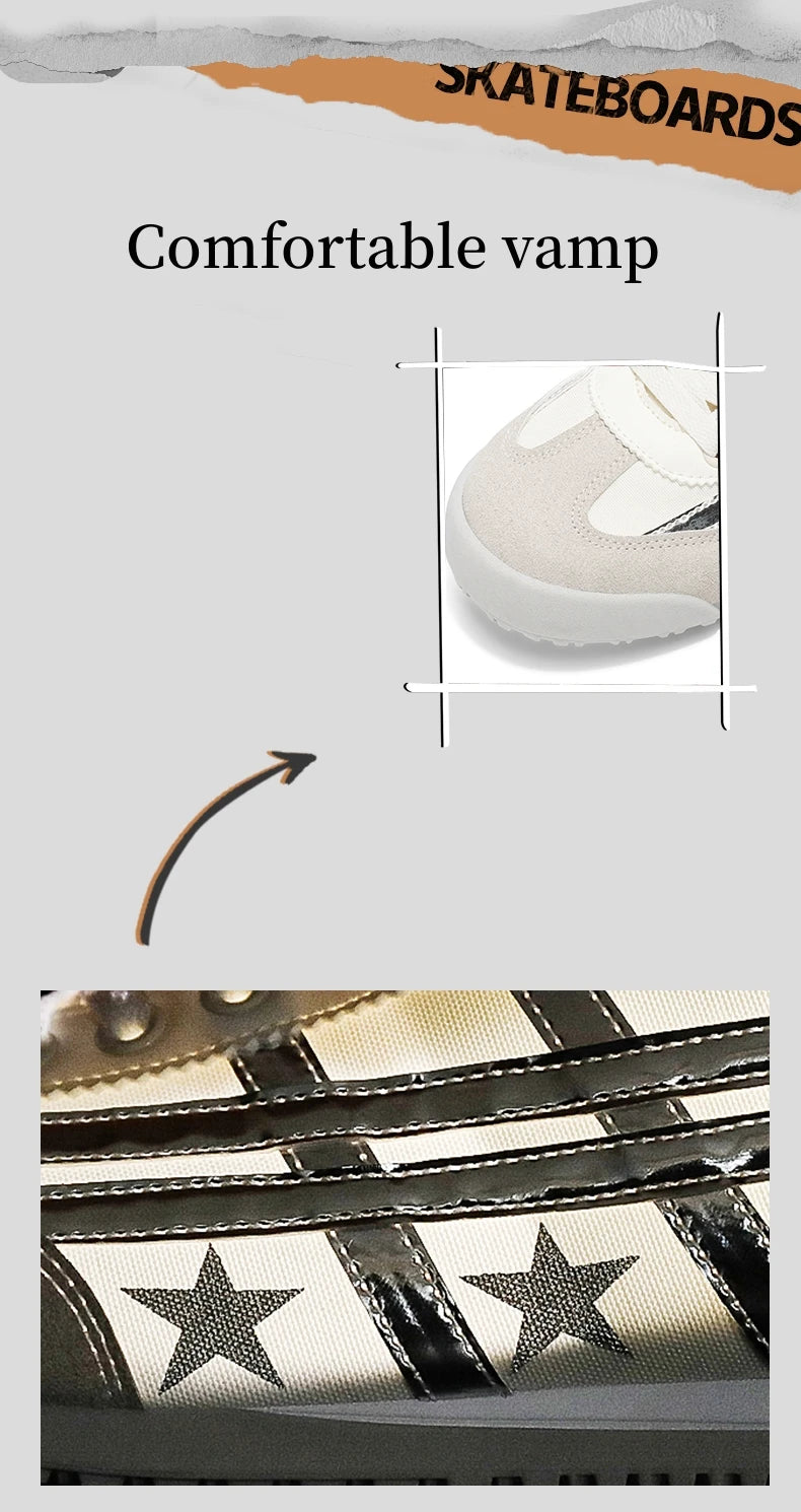 Star Luxury Designer Sneakers Men Women Fashion Blue Casual Lightweight Men's Canvas Sneakers Breathable Women's Sports Sneakers