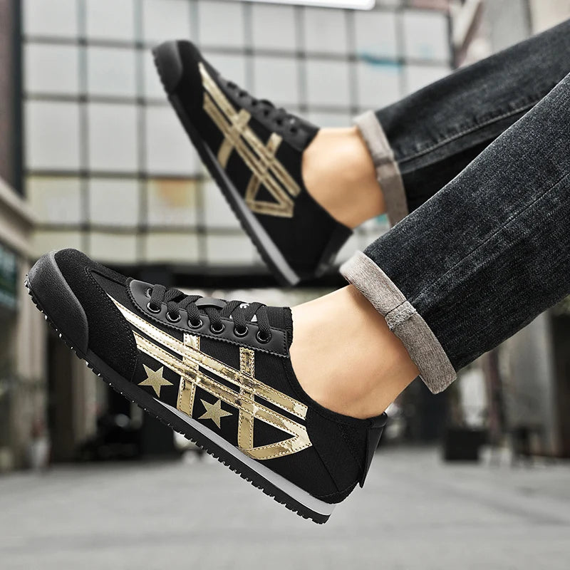 Star Luxury Designer Sneakers Men Women Fashion Blue Casual Lightweight Men's Canvas Sneakers Breathable Women's Sports Sneakers