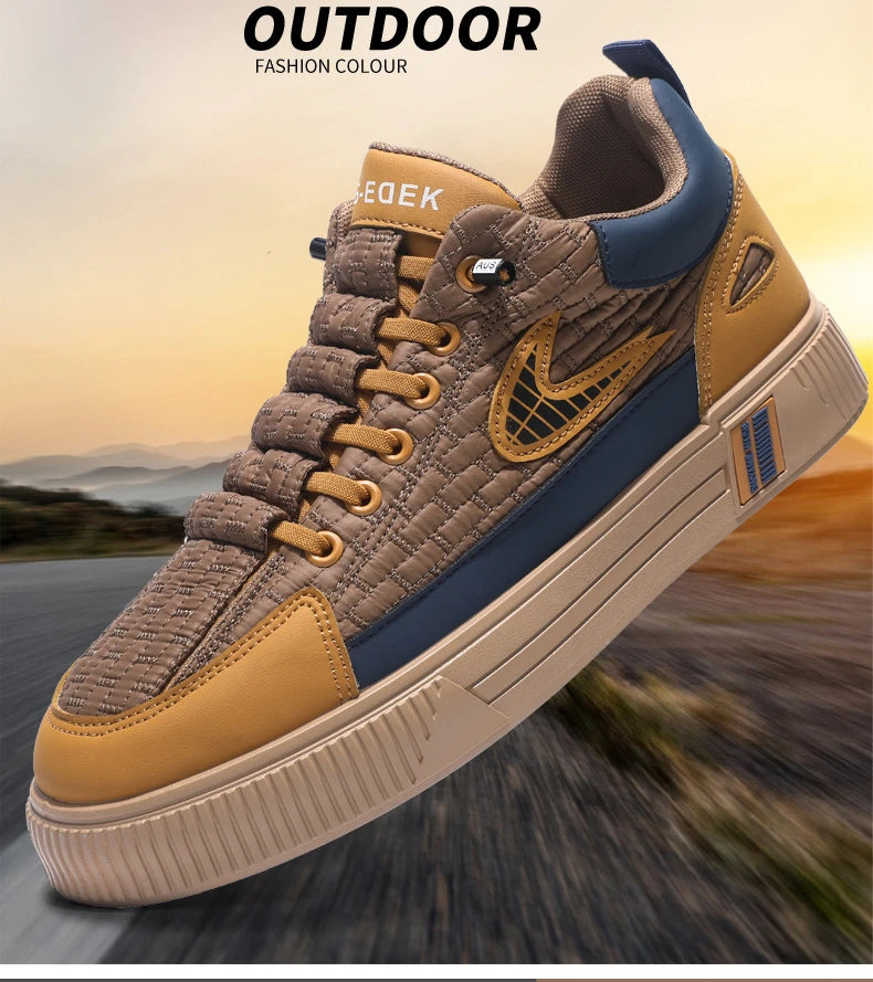 2025 Sport Casual Men Shoes Fashion Design Sneakers Man Platform Comfortable Men Sport Shoes Sneakers Flat Zapatos De Hombre