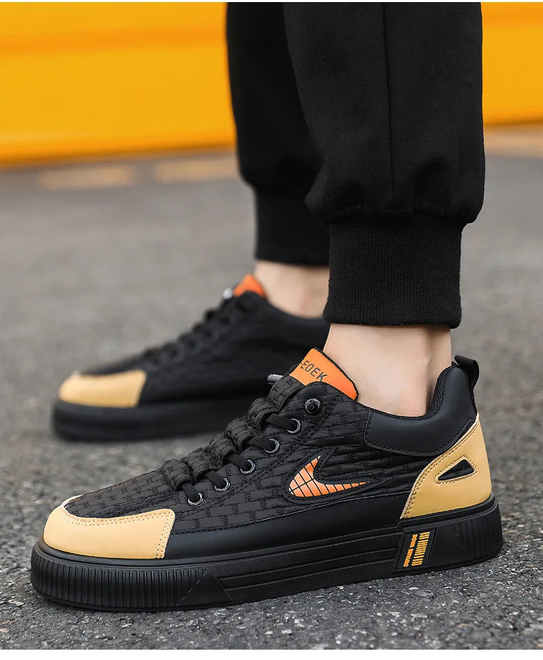 2025 Sport Casual Men Shoes Fashion Design Sneakers Man Platform Comfortable Men Sport Shoes Sneakers Flat Zapatos De Hombre