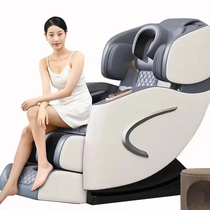 Luxury 5D Zero Gravity Full Body Acupressure Massage Chair for Neck Leg Foot Relaxation