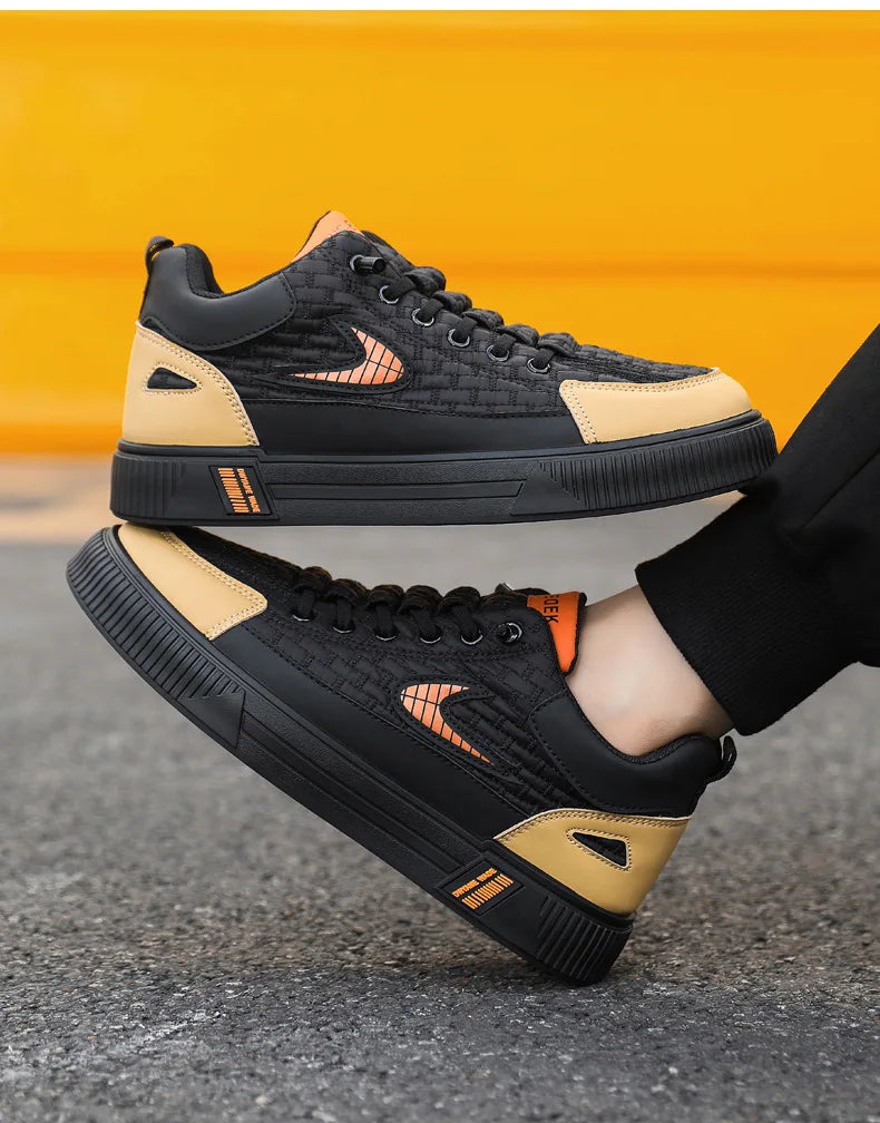 2025 Sport Casual Men Shoes Fashion Design Sneakers Man Platform Comfortable Men Sport Shoes Sneakers Flat Zapatos De Hombre