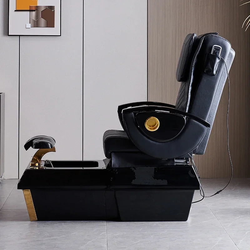 Salon Nail Electric Reclining Massage Manicure Foot Spa professional pedicure chair-9W