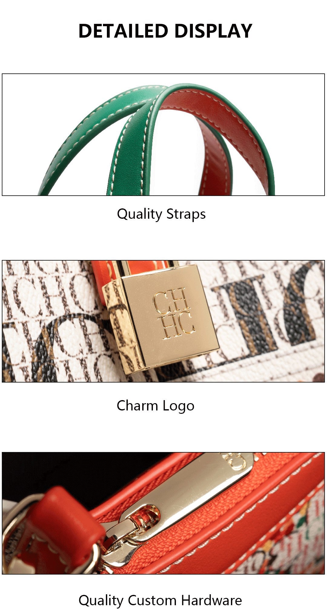 Fashion Design Exquisite Floral Printing Ladies Shoulder Bag Classic Printing Tote Bag Large Capacity Fashion Shopping Bag