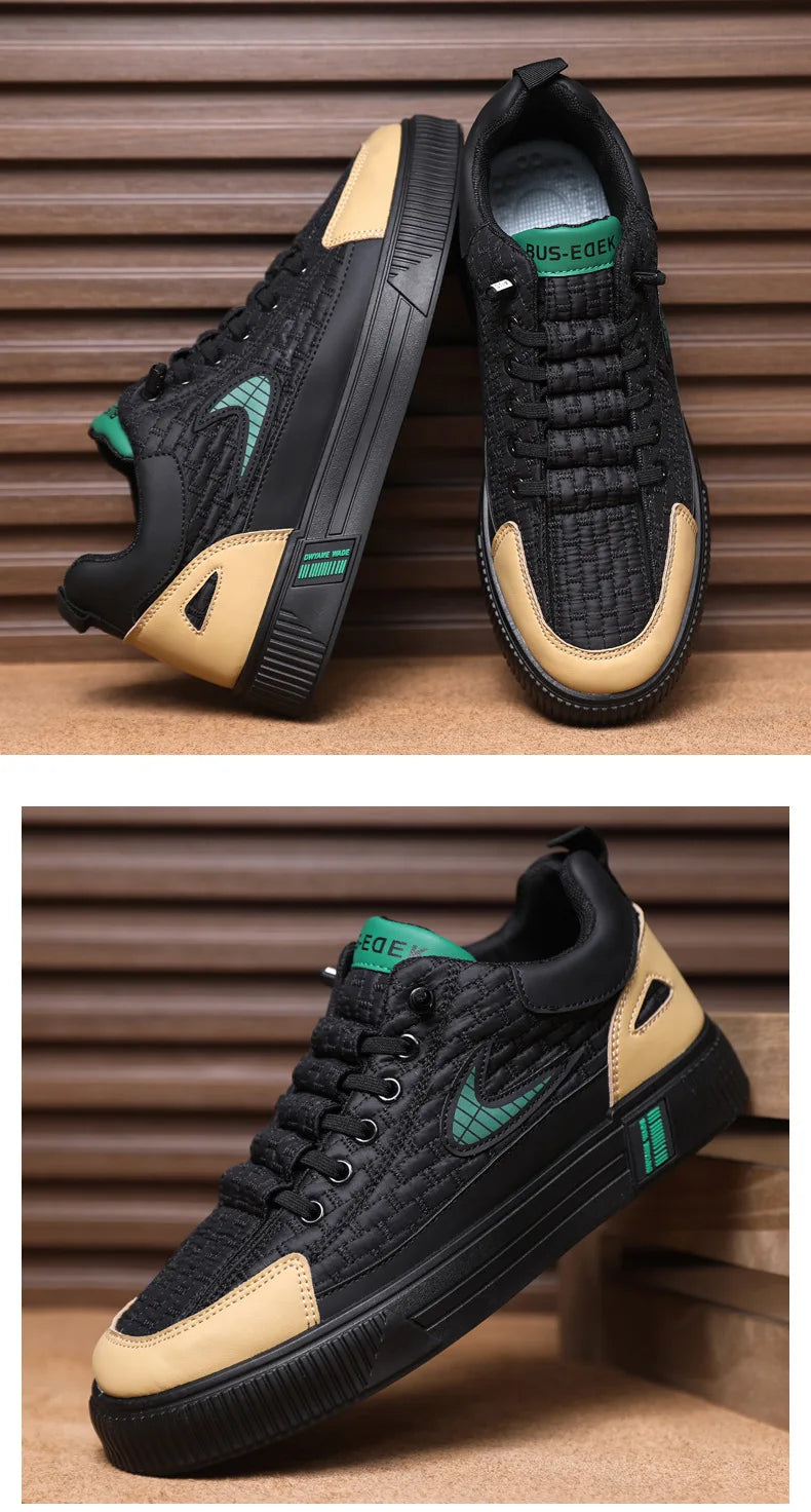 2025 Sport Casual Men Shoes Fashion Design Sneakers Man Platform Comfortable Men Sport Shoes Sneakers Flat Zapatos De Hombre