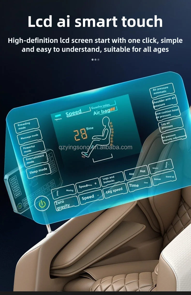 Developed Home Massage Chair Modern Style Hot Selling 2D 3D 4D Zero Gravity with Full Body High Quality