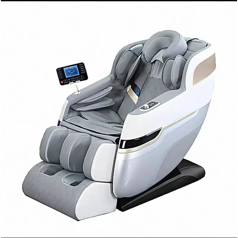 4D SL Track Massage Chair, Zero Gravity Recliner, Full Body Airbag Massage Sofa, Touch Screen Office Massage Chair