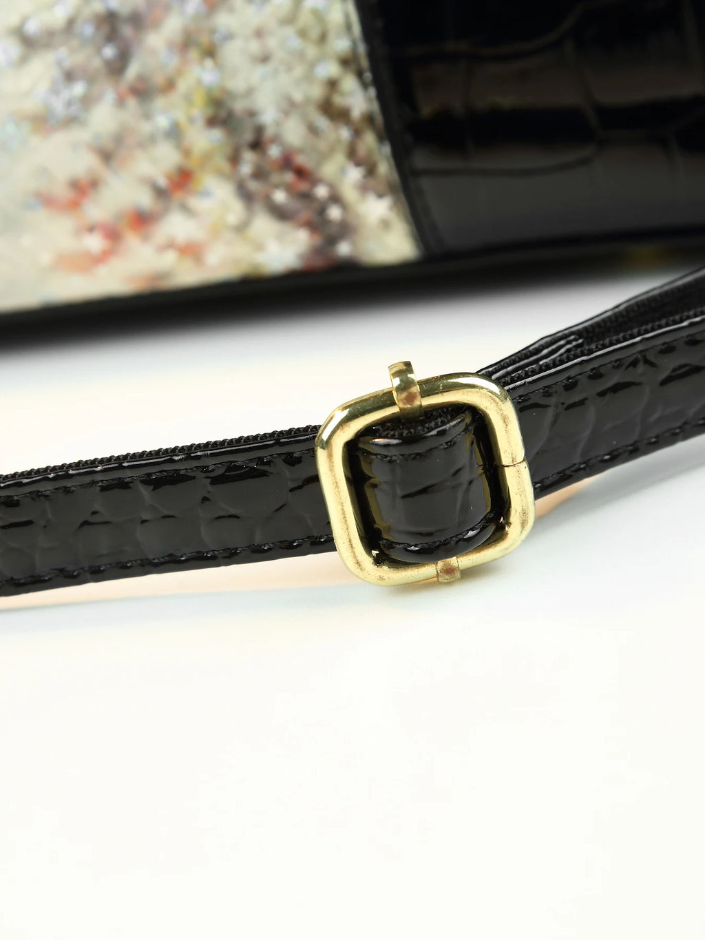 European and American fashion new snake pattern gradual change color matching light luxury high sense portable women's bag