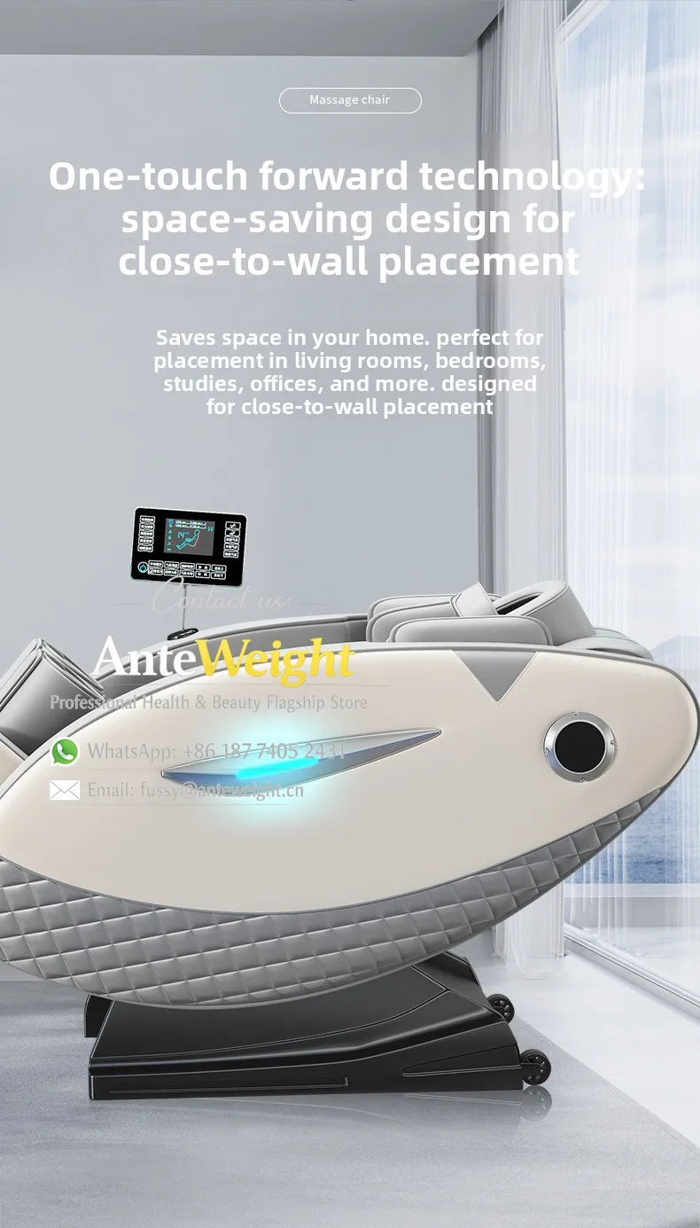 Smart Zero Gravity Space Capsule Massage Chair, Full Body Electric Automatic | Multi-Function Home Recliner