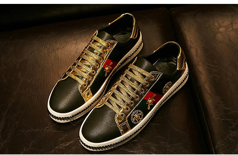 Fashion Casual Leather Shoes Men Women Luxury Brand Breathable Non Slip Outdoor Fitness Shoes Durable Comfort Top Quality Sports