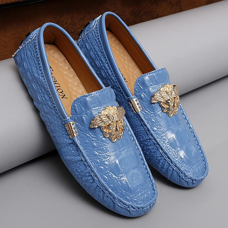 Men's Women Leather Designer Casual Shoes Luxury Loafers Moccasins Brand Driving Male Man Shoes for Men Footwear Plus Size 35-48