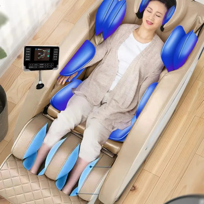Zero Gravity Massage Chair, Fixed Point Technology with Full Body Music Spa | Luxury Electric Recliner Sofa 2026