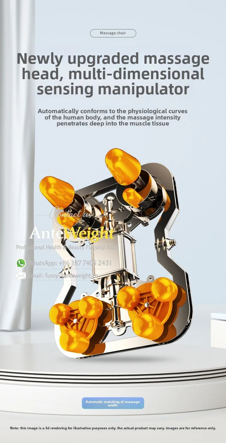 Smart Zero Gravity Space Capsule Massage Chair, Full Body Electric Automatic | Multi-Function Home Recliner