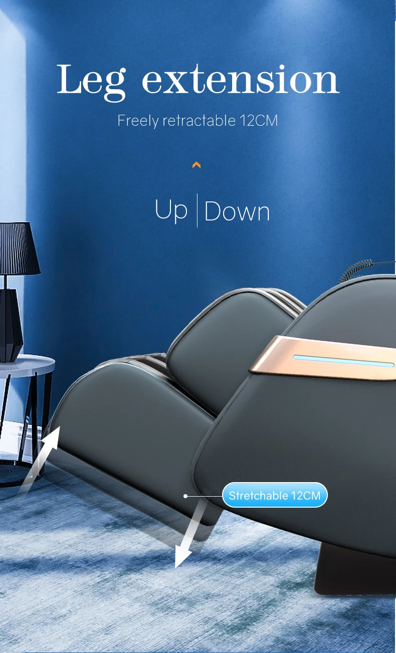 Ai Smart Healthcare Shoulder Musical Function Massage Chair Gravity Luxury 8d Pu Leather Massage Chair Price
