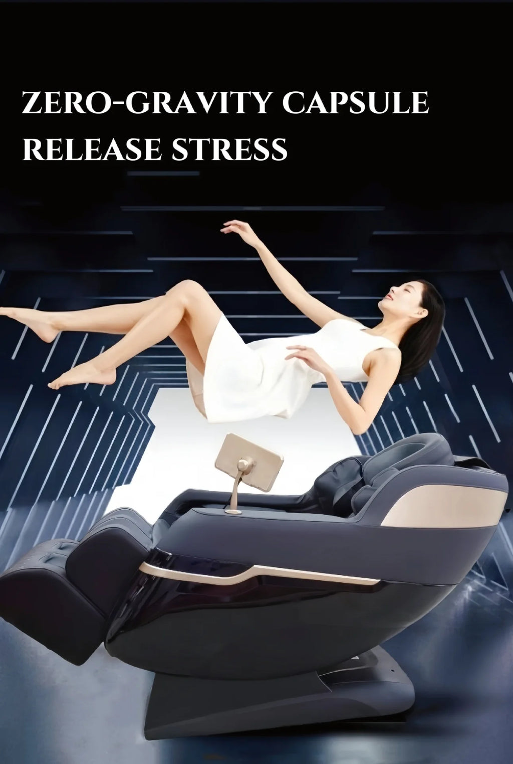 Smart massage chair, home small fully automatic multi-functional space capsule zero gravity sofa massager 2026