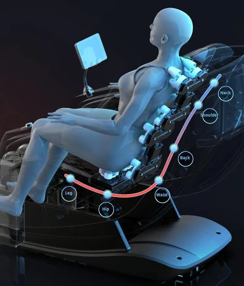 3D Massage Chair Comprehensive Full Body Massage with Zero Gravity Feature Massage Chair