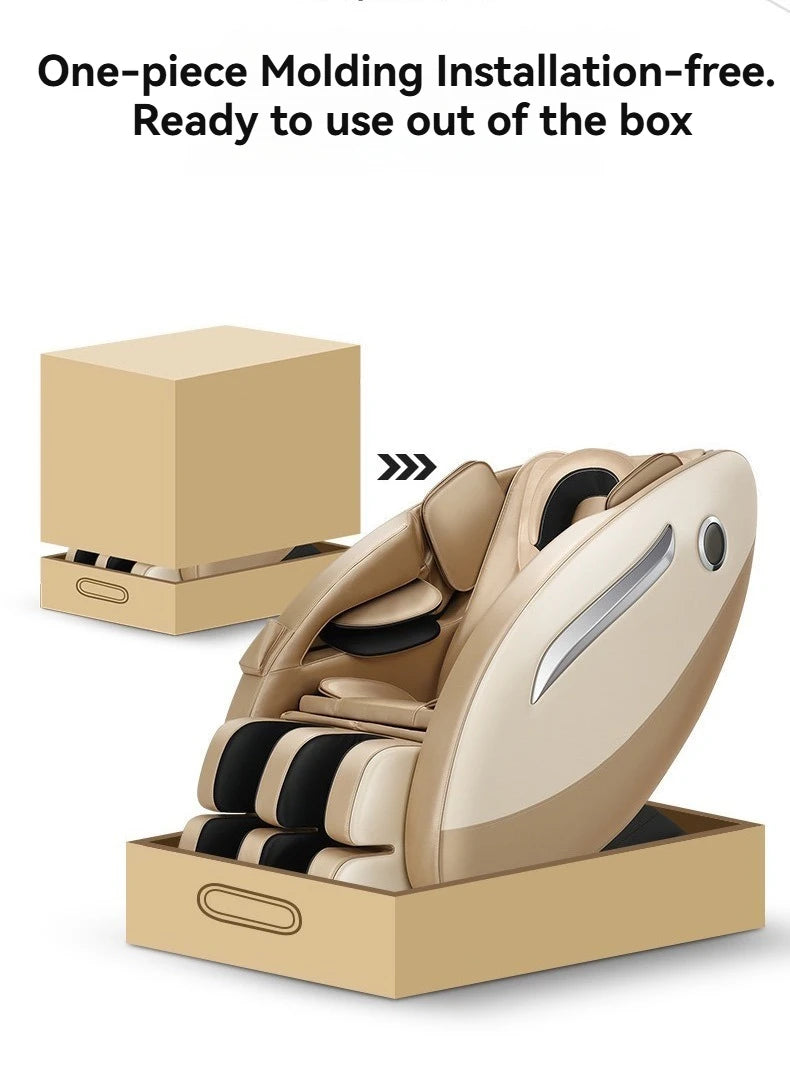 Zero Gravity Massage Chair, Fixed Point Technology with Full Body Music Spa | Luxury Electric Recliner Sofa 2026