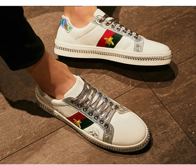 Fashion Casual Leather Shoes Men Women Luxury Brand Breathable Non Slip Outdoor Fitness Shoes Durable Comfort Top Quality Sports