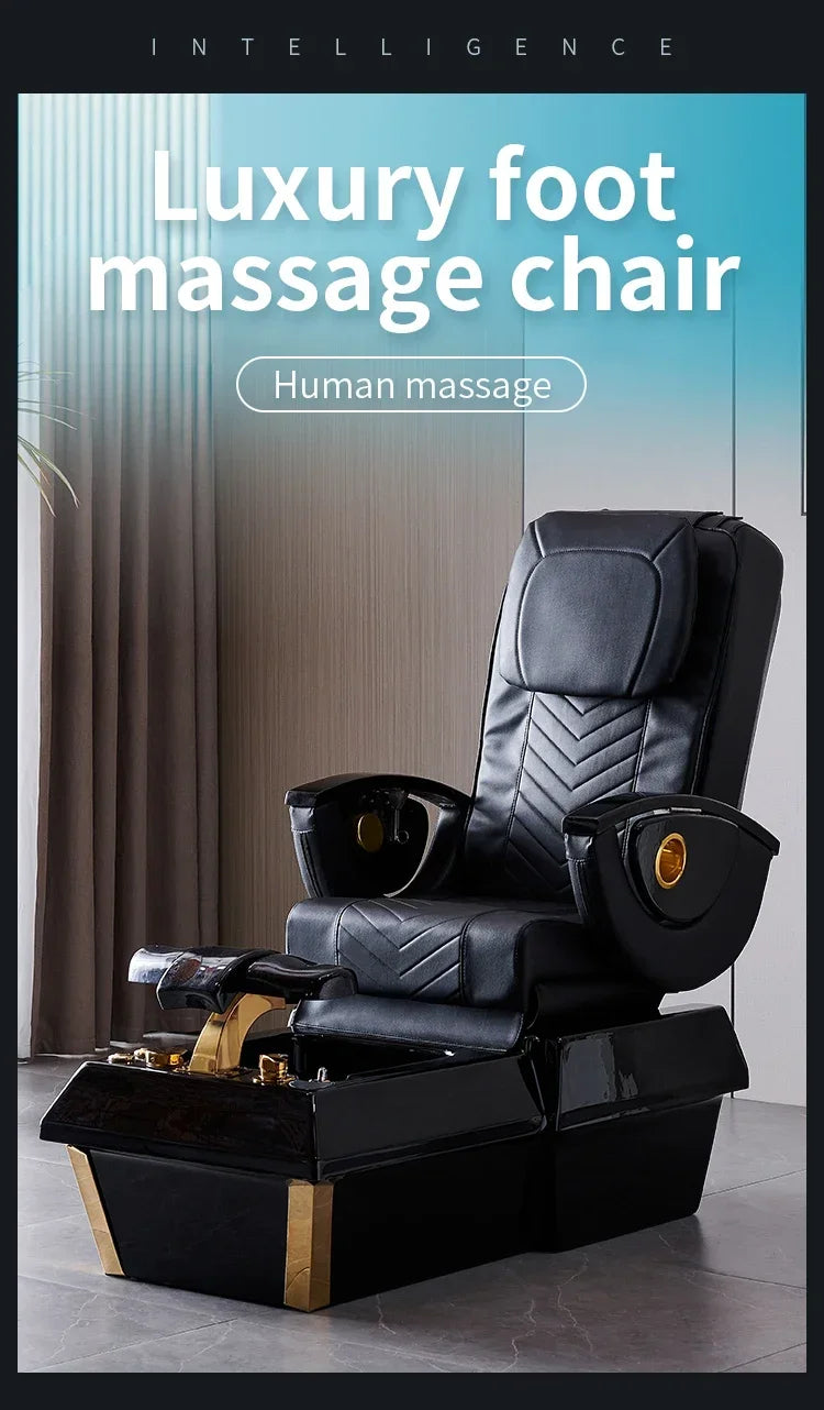 Salon Nail Electric Reclining Massage Manicure Foot Spa professional pedicure chair-9W