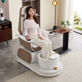 Sofa For Nail Salon, Foot Bath, Electric Foot Massage Chair, Exclusive Massage Beauty Salon Eyelashes And Feet