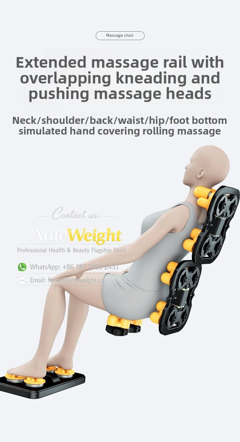 Smart Zero Gravity Space Capsule Massage Chair, Full Body Electric Automatic | Multi-Function Home Recliner