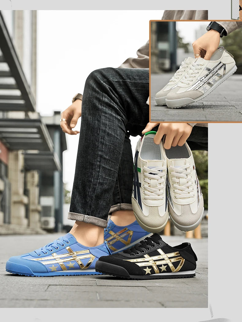 Star Luxury Designer Sneakers Men Women Fashion Blue Casual Lightweight Men's Canvas Sneakers Breathable Women's Sports Sneakers