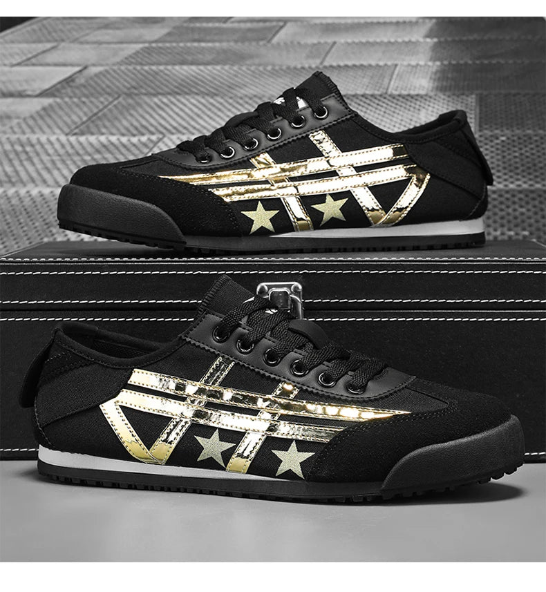 Star Luxury Designer Sneakers Men Women Fashion Blue Casual Lightweight Men's Canvas Sneakers Breathable Women's Sports Sneakers