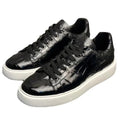 2025 new arrival Fashion Crocodile Skin causal shoes men,male Genuine leather Sneakers pdd586