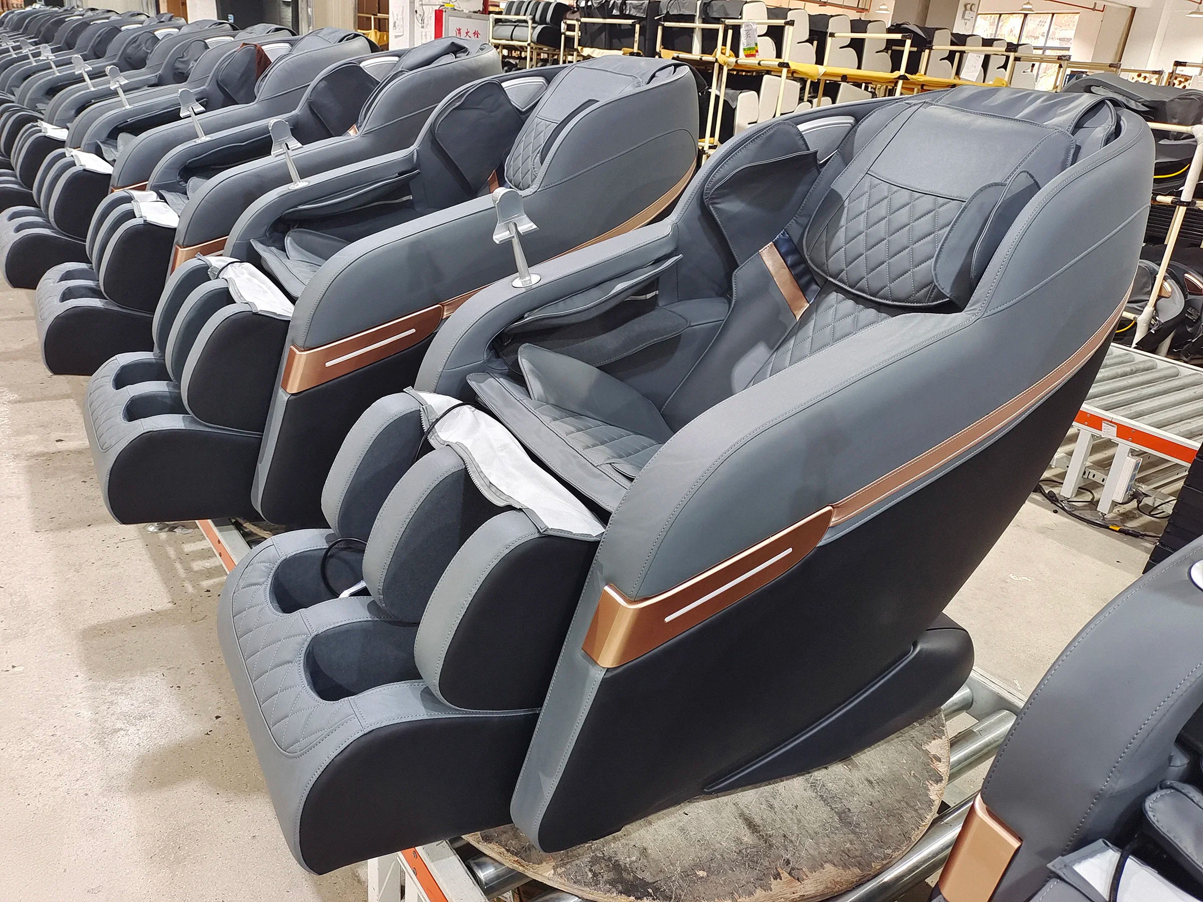 Ai Smart Healthcare Shoulder Musical Function Massage Chair Gravity Luxury 8d Pu Leather Massage Chair Price