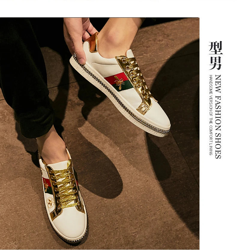 Fashion Casual Leather Shoes Men Women Luxury Brand Breathable Non Slip Outdoor Fitness Shoes Durable Comfort Top Quality Sports