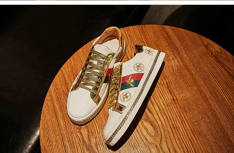 Fashion Casual Leather Shoes Men Women Luxury Brand Breathable Non Slip Outdoor Fitness Shoes Durable Comfort Top Quality Sports