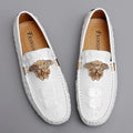 Men's Women Leather Designer Casual Shoes Luxury Loafers Moccasins Brand Driving Male Man Shoes for Men Footwear Plus Size 35-48