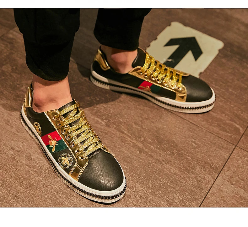 Fashion Casual Leather Shoes Men Women Luxury Brand Breathable Non Slip Outdoor Fitness Shoes Durable Comfort Top Quality Sports