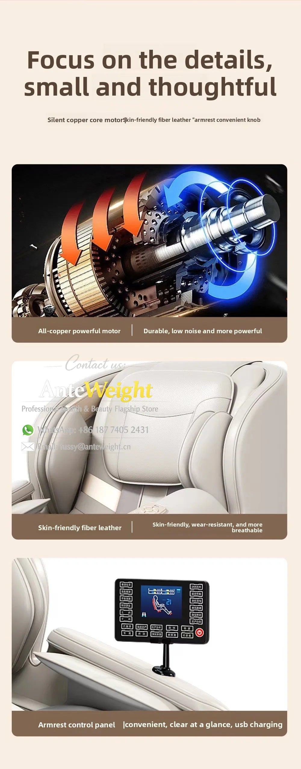 Smart Zero Gravity Space Capsule Massage Chair, Full Body Electric Automatic | Multi-Function Home Recliner