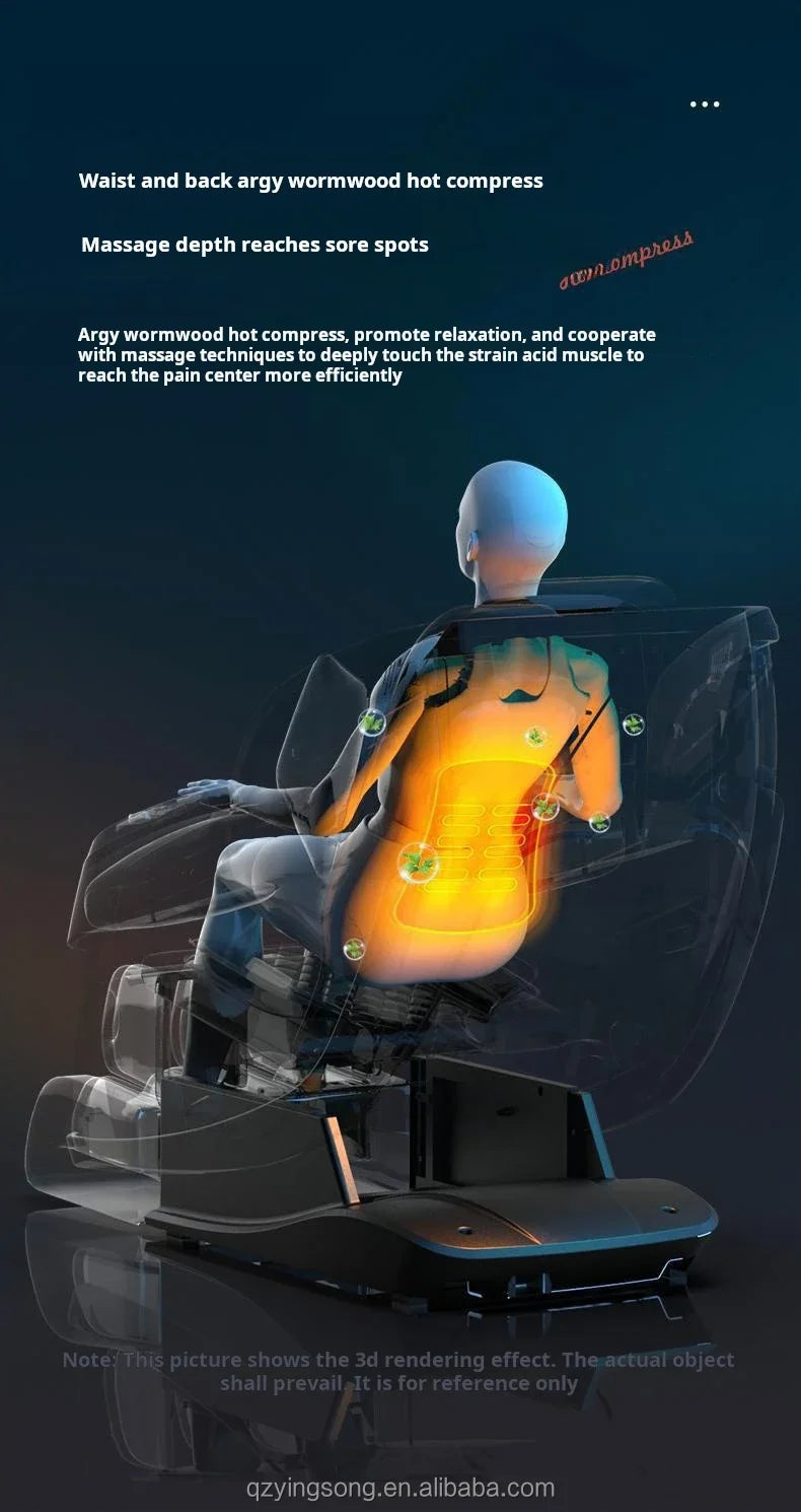 3D Massage Chair Comprehensive Full Body Massage with Zero Gravity Feature Massage Chair
