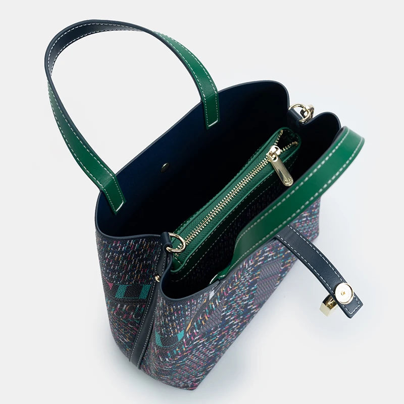 CH Luxury Brand Tote Bag Fashion Italian Creative Letter Print with Lock Design 2025 New Beautiful Trend Tote Bag