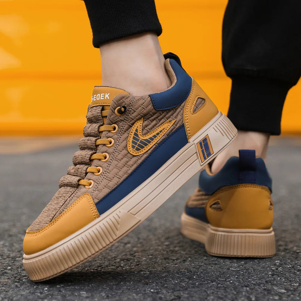 2025 Sport Casual Men Shoes Fashion Design Sneakers Man Platform Comfortable Men Sport Shoes Sneakers Flat Zapatos De Hombre