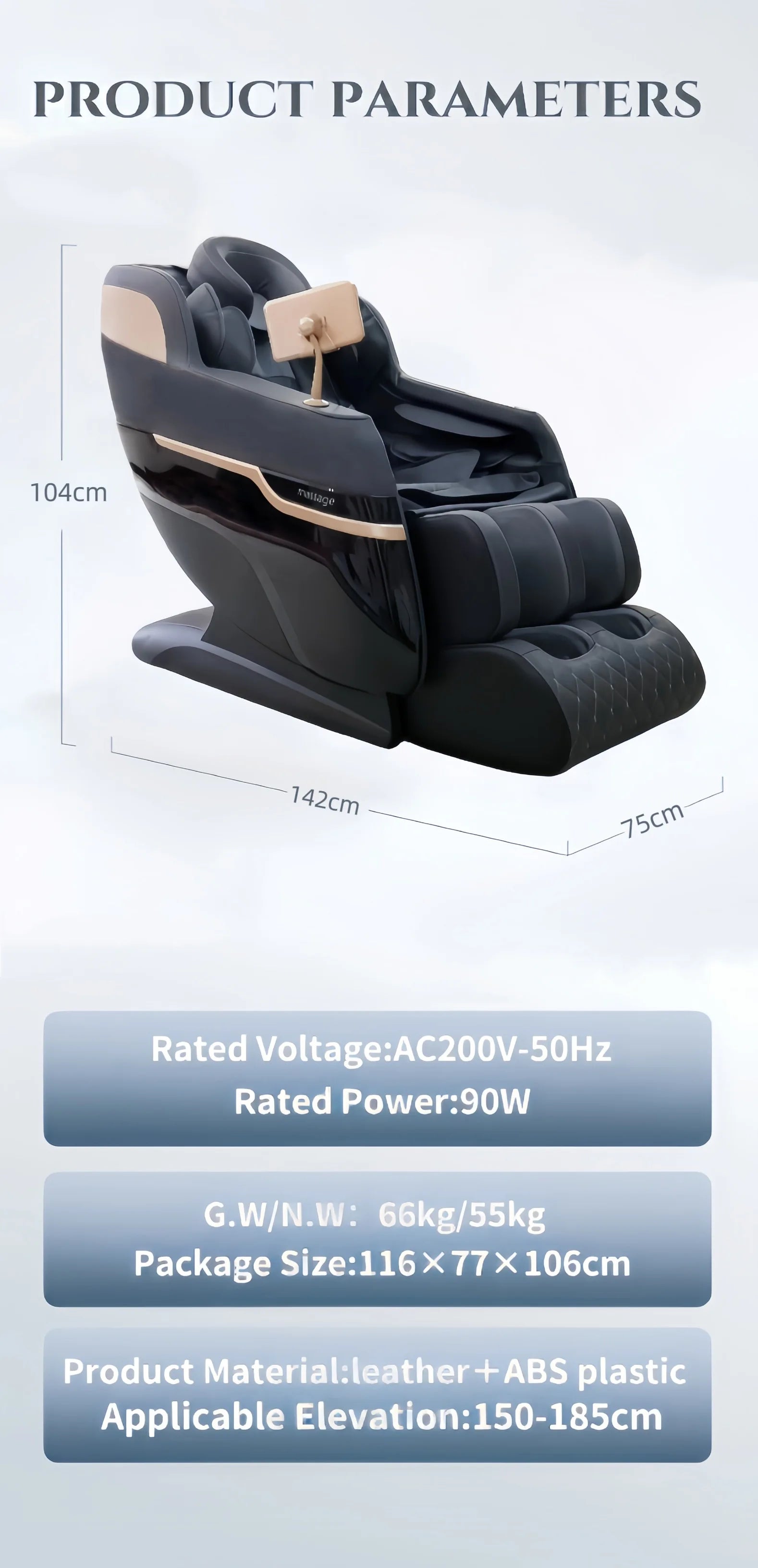 Smart massage chair, home small fully automatic multi-functional space capsule zero gravity sofa massager 2026