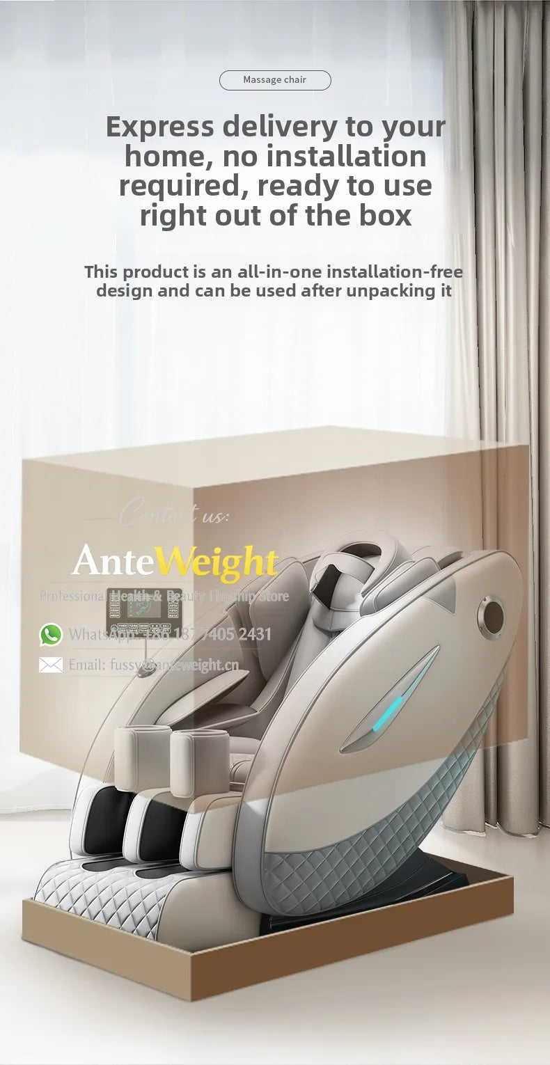 Smart Zero Gravity Space Capsule Massage Chair, Full Body Electric Automatic | Multi-Function Home Recliner