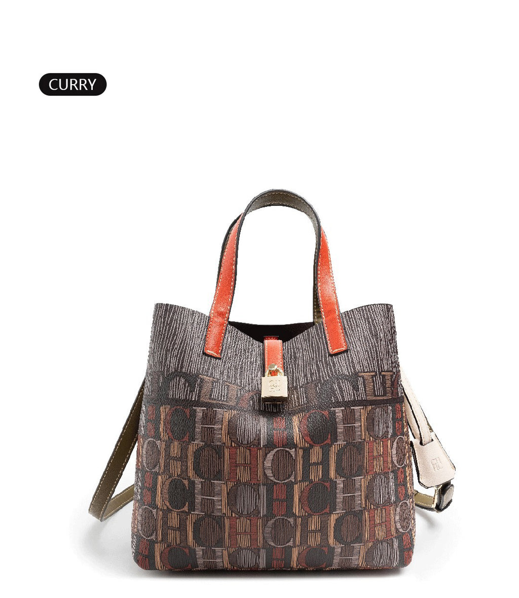 Fashion Design Exquisite Floral Printing Ladies Shoulder Bag Classic Printing Tote Bag Large Capacity Fashion Shopping Bag